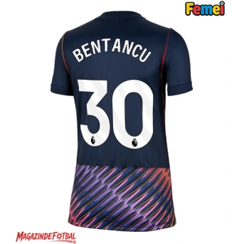 Tottenham Hotspur Rodrigo Bentancur #30 Tricou Fotbal Replică 2026-27 Femei Deplasare